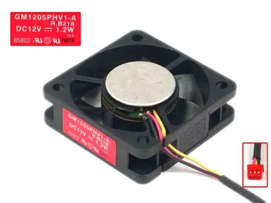 

SUNON GM1205PHV1-A R.B218 DC 12V 1.2W 52x52x15mm Server Cooling Fan