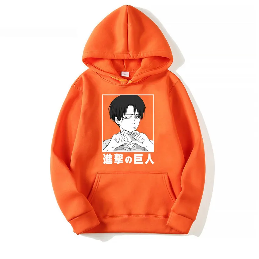 Новый пуловер с японским аниме-мангой Attack Giant Мужская мультяшная одежда