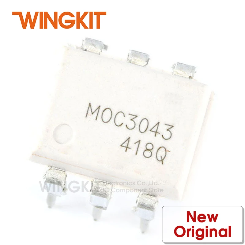 5 шт. MOC3043M DIP6 MOC3043 DIP-6 Zero-Cross Оптоизоляторы Triac драйвер выход | Электроника