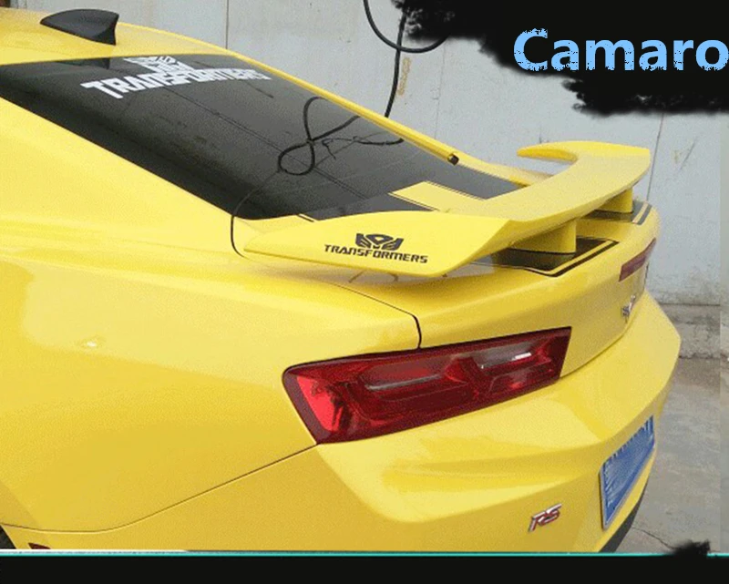 Для Chevrolet CAMARO спойлер 2009 2016 высокого качества ABS Материал заднее крыло автомобиля