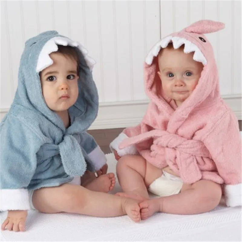 

Baby Newborn Bath Towel Hood Girls Boys Cartoon Animal Bathrobe Kids Soft Towels Robe Baby Receiving Blanket Baby Bath Supplies
