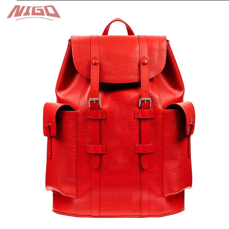 

NIGO L 20ss latest Black Samurai backpack Large bag M4541nine Code@A88