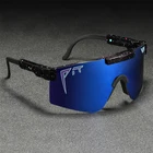 Небьющаяся оправа TR90, поляризованные солнцезащитные очки из материала, модные темные очки, яма-Вайпер, мужские крутые большие очки, прочные очки с бесплатной коробкой