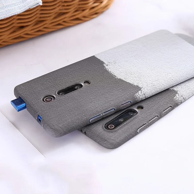 Простой черно-белый чехол для телефона с изображением мороженого Xiaomi Mi9 Mi8 Mix3 Mix2s 9T