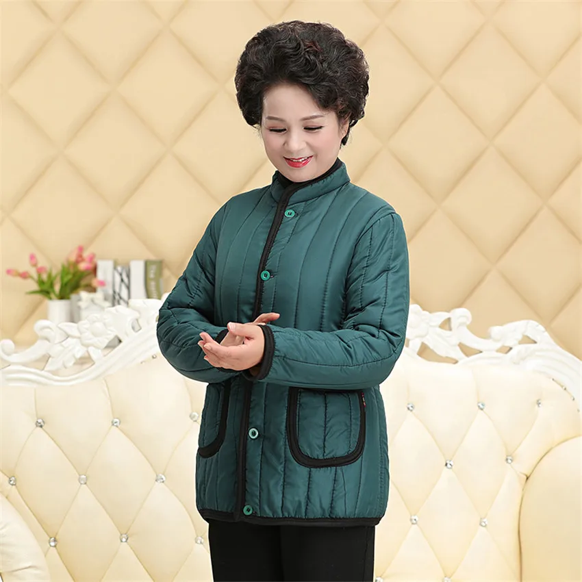 Осень-зима 2020 женские теплые пальто средней длины из плотного хлопка куртки