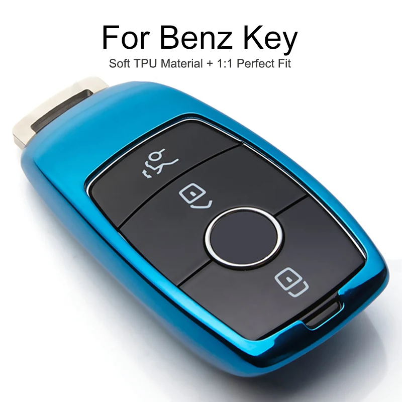 Чехол для автомобильного ключа из ТПУ Mercedes Benz E Class W211 W213 E320 E300 GLA AMG W204 | Автомобили