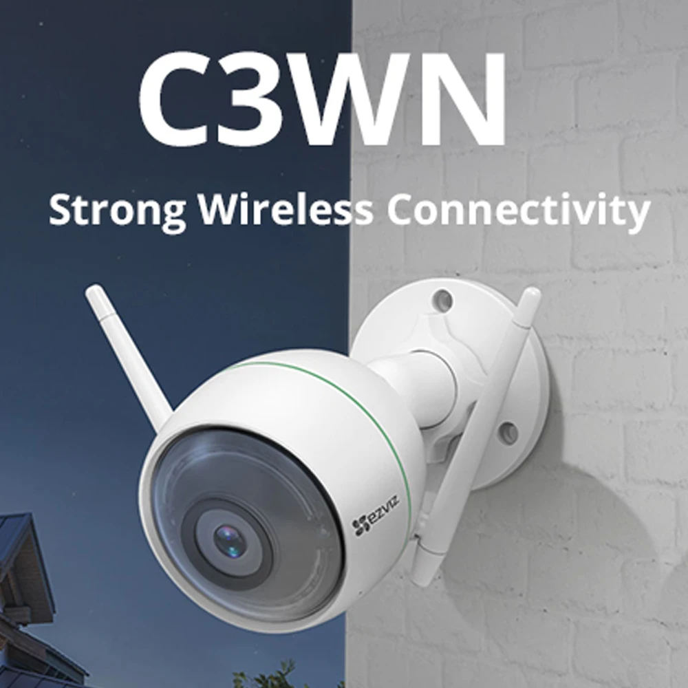 камера видеонаблюдения ip camera фотоаппарат C3WN EZVIZ уличная wifi безопасности
