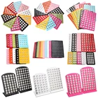 Новая высококачественная защелка для ювелирных изделий, подходящая для кнопок 12 мм и 18 мм, черная фланелевая защелка для ювелирных изделий, держатель для дисплея из ПВХ