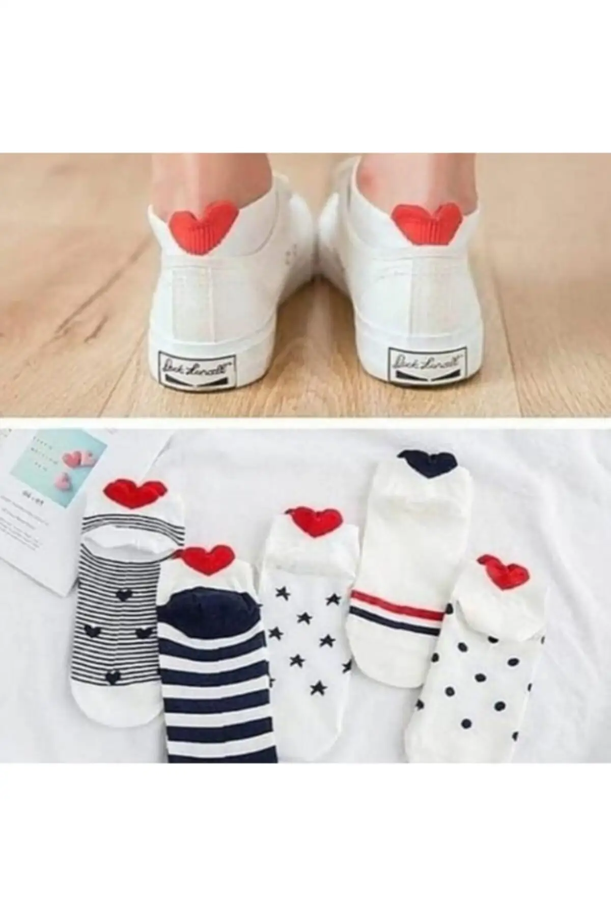 

Jateks, сердца, дорогие носки, 6 шт.