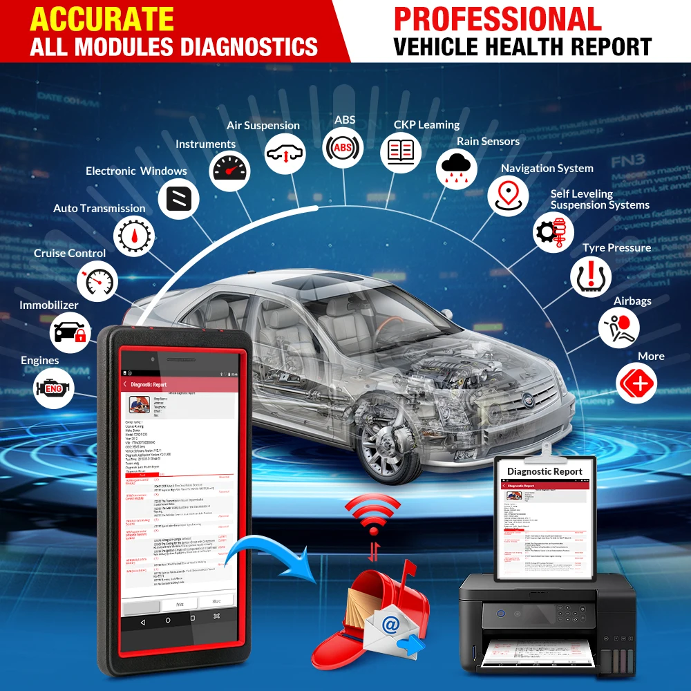 Диагностический прибор LAUNCH X431 обновленный Pro Mini V3.0 Wi Fi Bluetooth OBD2 сканер PK Diagun