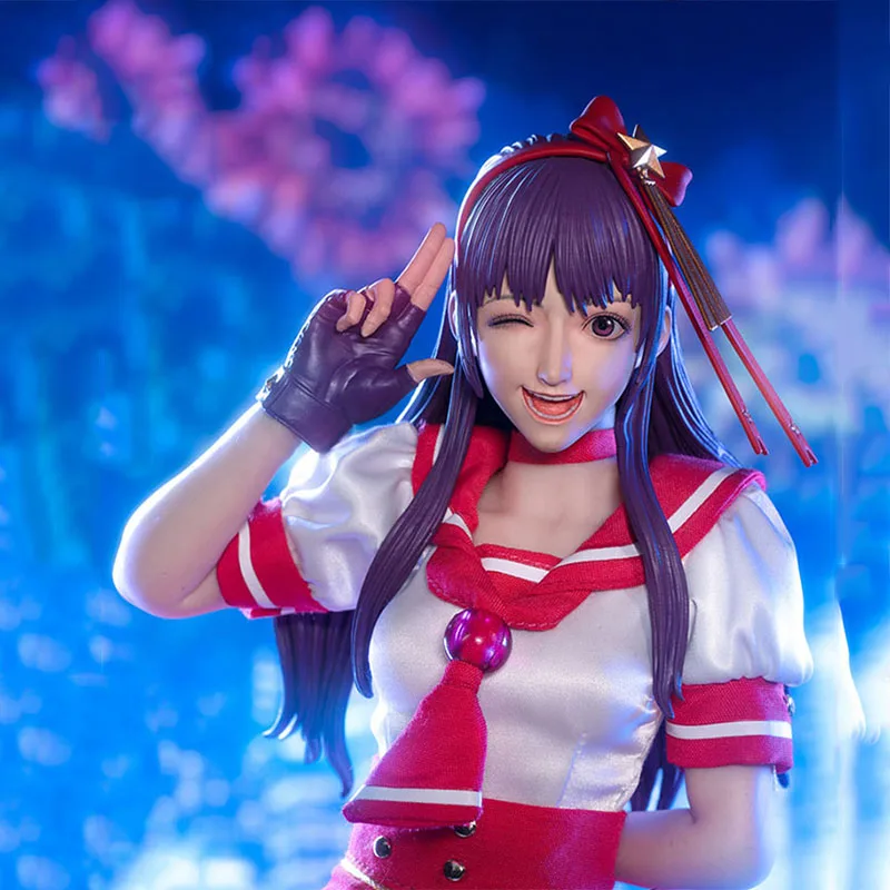 

Модель 1/6 KOF-AT01 Genesis Emen Athena Asamiya, фигурка модели 12 дюймов, полный комплект, Женская Игрушка-солдат