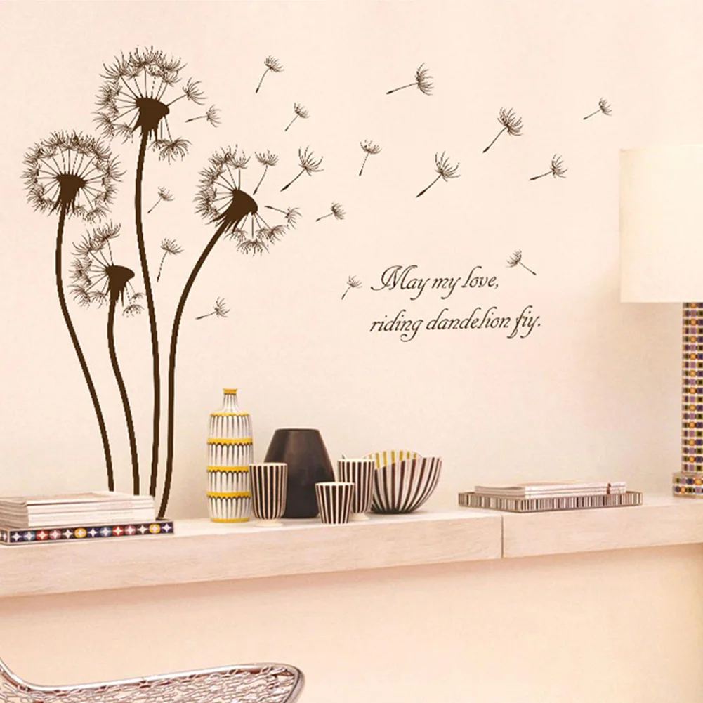 Диван фон ПВХ Многоцелевой фестиваль Гостиная Водонепроницаемый Одуванчик узор