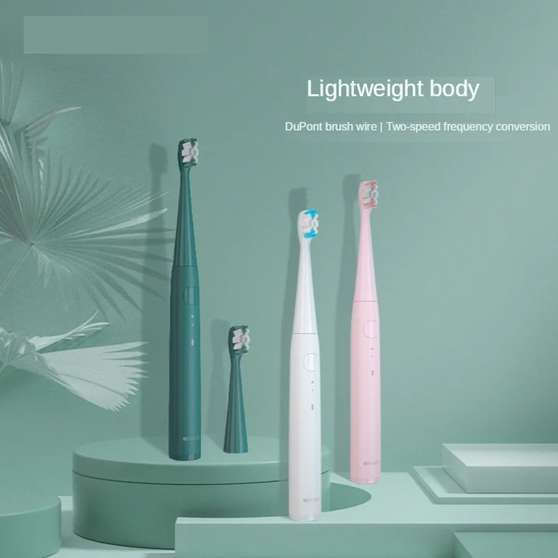 

Sonic Electric Toothbrush Sonic Electronic Toothbrushes Tooth Cleaning USB Chargable Black Pink White Tooth Brushes