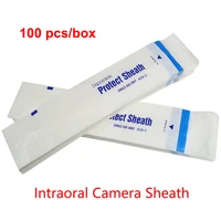 100pcsbox dental intraoral camera sheath disposable protective cover intraoral camera sleeves oral endoscope sheath clinic