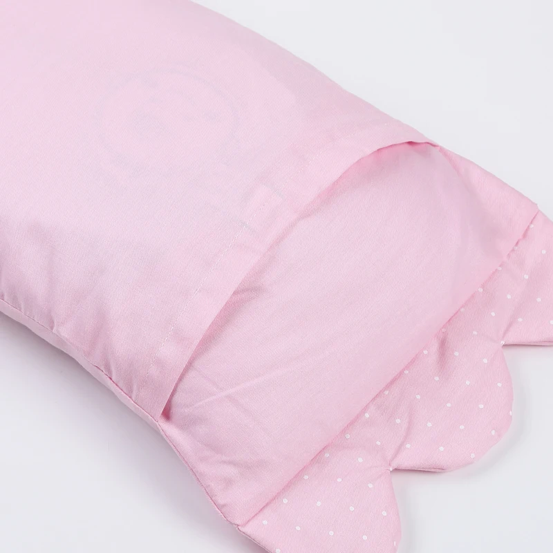 

Newborn Baby Pillow Infant Lovely Bear Character Soft Rectangle Pillows Toddler Cotton Protection Willow Weeping 0-4Year Neck