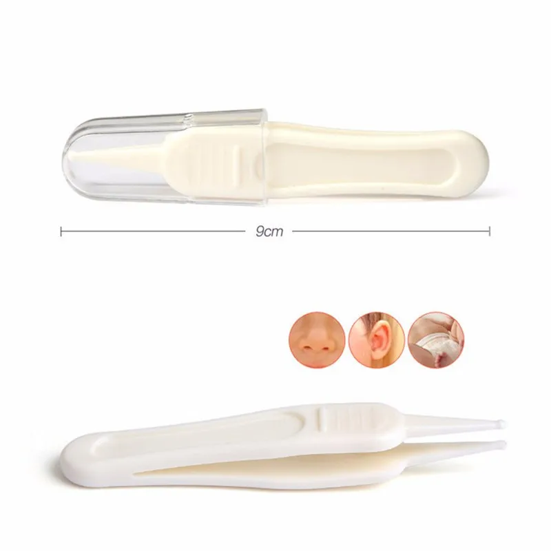 2 шт. пластиковые пинцеты для чистки ноздрей|baby nose clean|baby tweezerssafety tweezers |