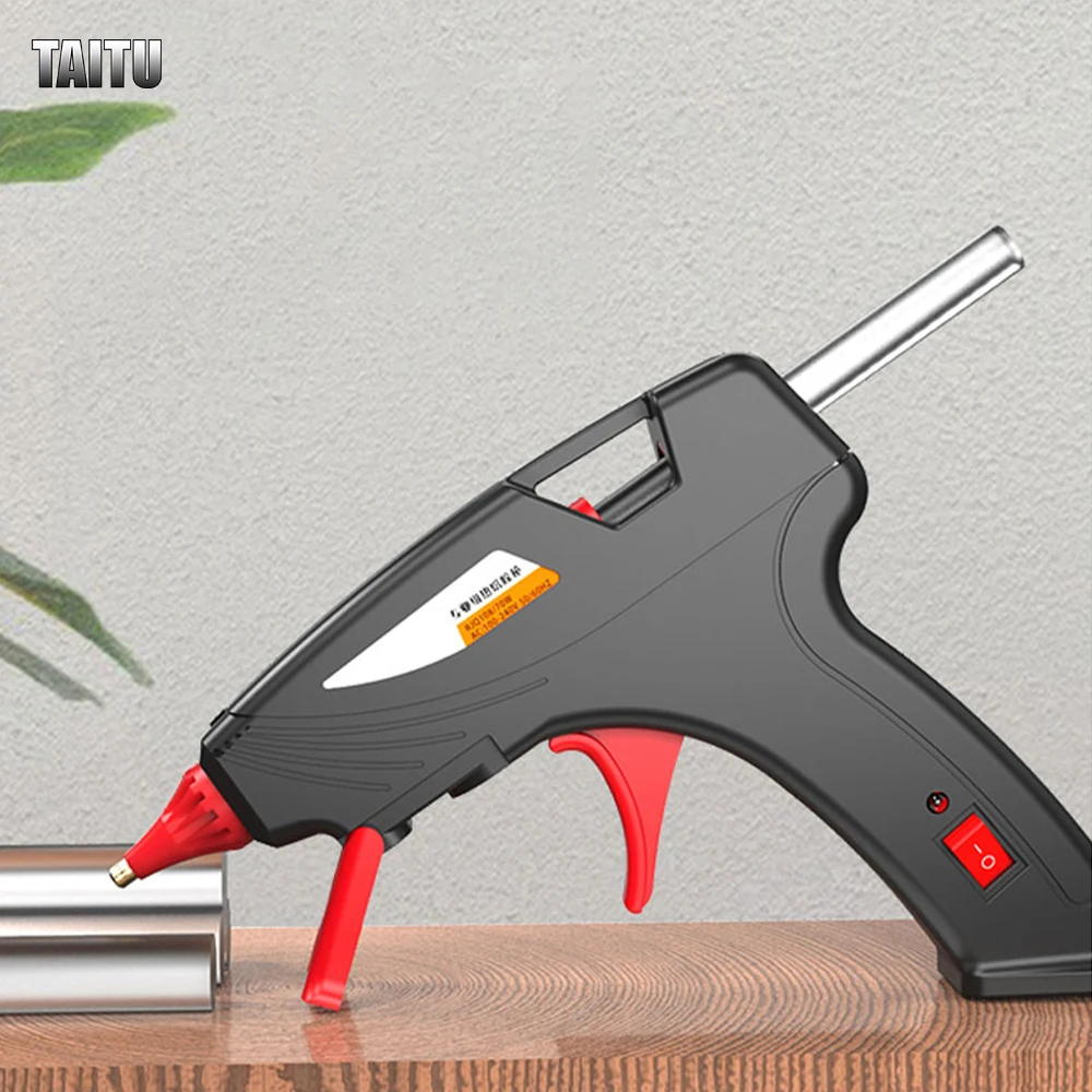

TAITU Hot Melt Glue Gun Adjustable Temperature Glue Sticks Professional Indusrial Melt Gun Adhesive Hot Gun DIY Heat Tools