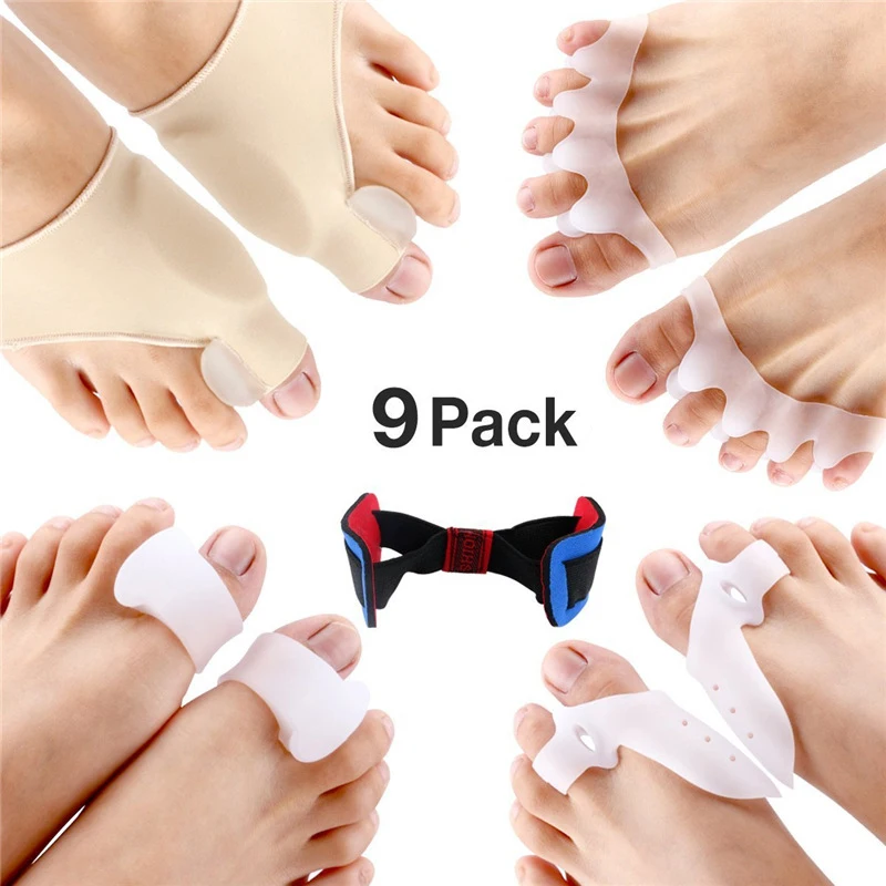 9 шт./лот корректор буйона защитные рукава комплект для лечения боли в большом