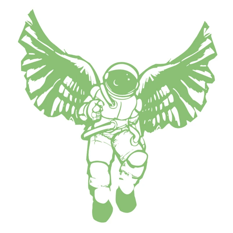 

Patch Noctilucent Astronaut Pattern Diy Vogue Clothing Decoration Heat Transfer Stickers for Clothes Luminous Iron On Patches