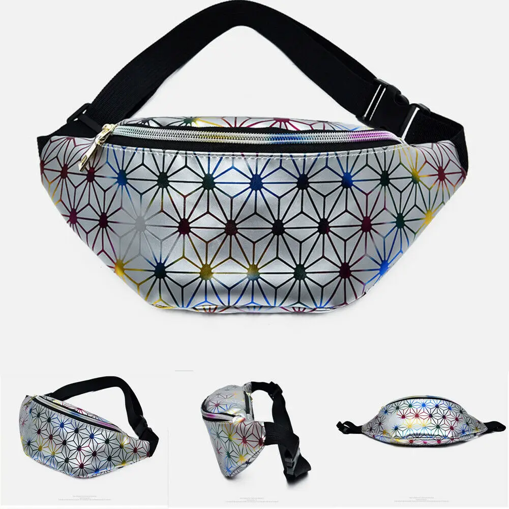 

New Fashion Fashion Waist Fanny Pack Women PU Leather Belt Zipper Waist Bag Casual Chest Bag