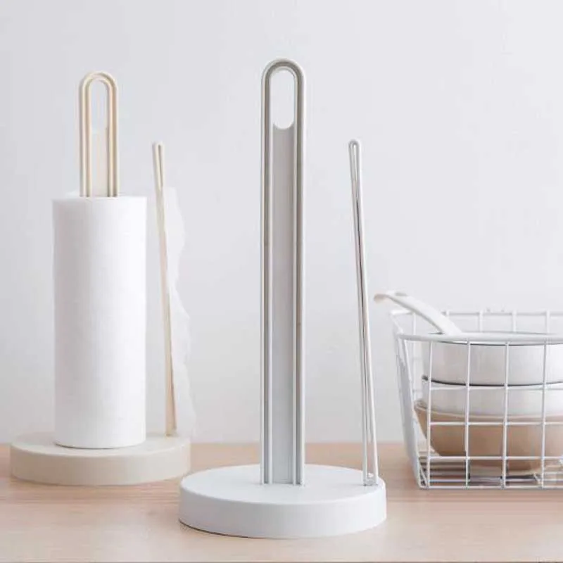 

Plastic Toilet Paper Holder Kitchen Towel Holder for Home Bathroom Equipment Kitchen Rolls Accessories Roll Paper Stand Supplies