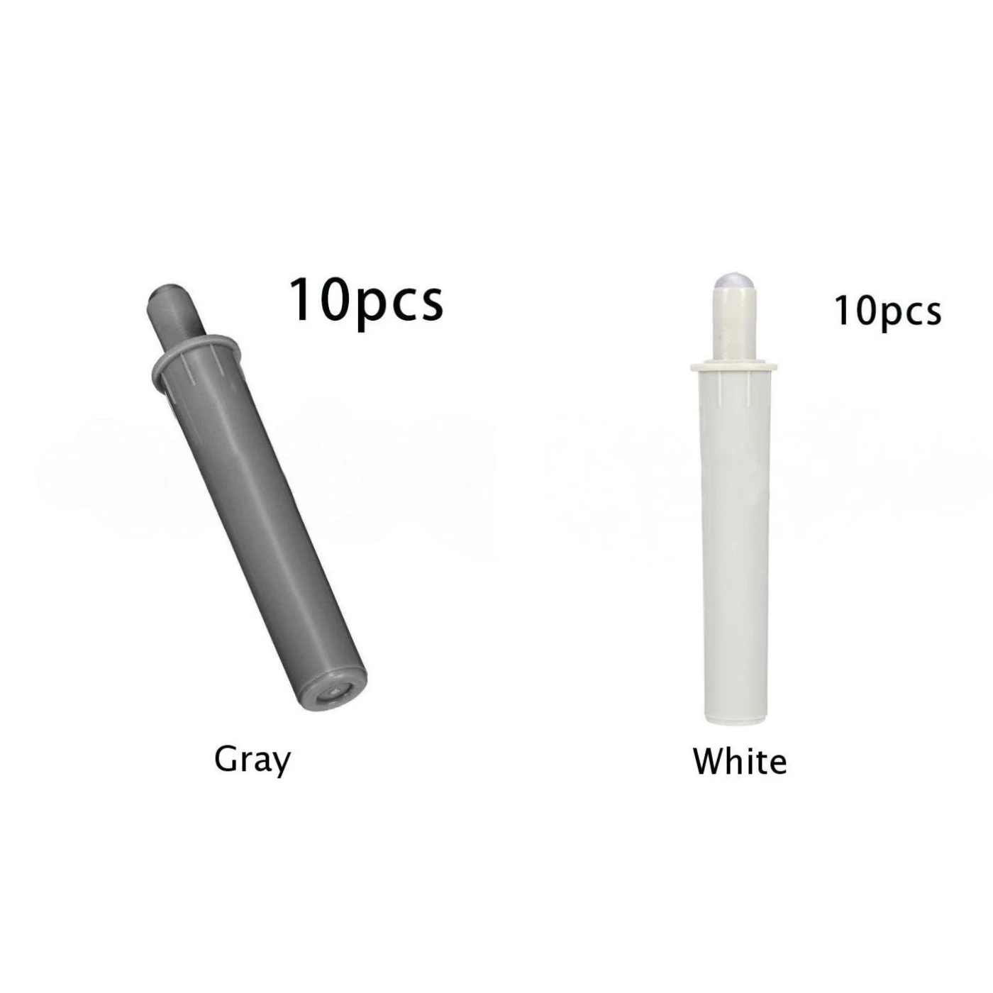 10 шт Белый Серый кухонная дверь шкафа амортизаторы буфера мягкий доводчик