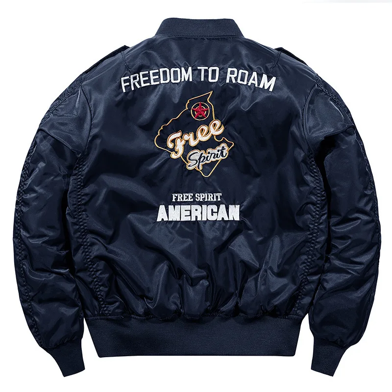 Куртка-бомбер мужская тактическая плотная ветровка в стиле милитари пилот MA-1