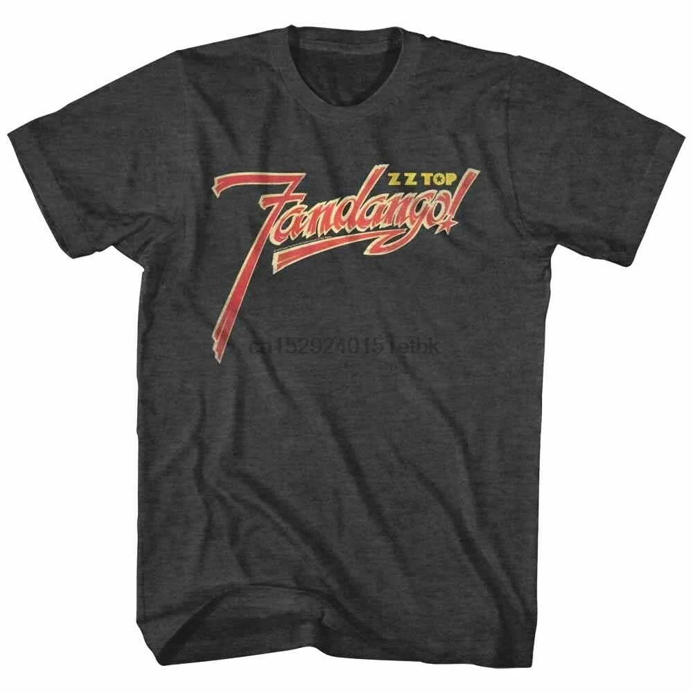 ZZ Top Fandango Обложка альбома Мужская футболка с логотипом металлическая рок-группа