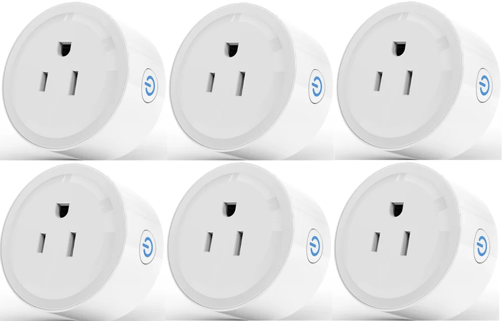 Мини переключатель Wi Fi работает с Alexa Google Home и IFTTT розетка дистанционного