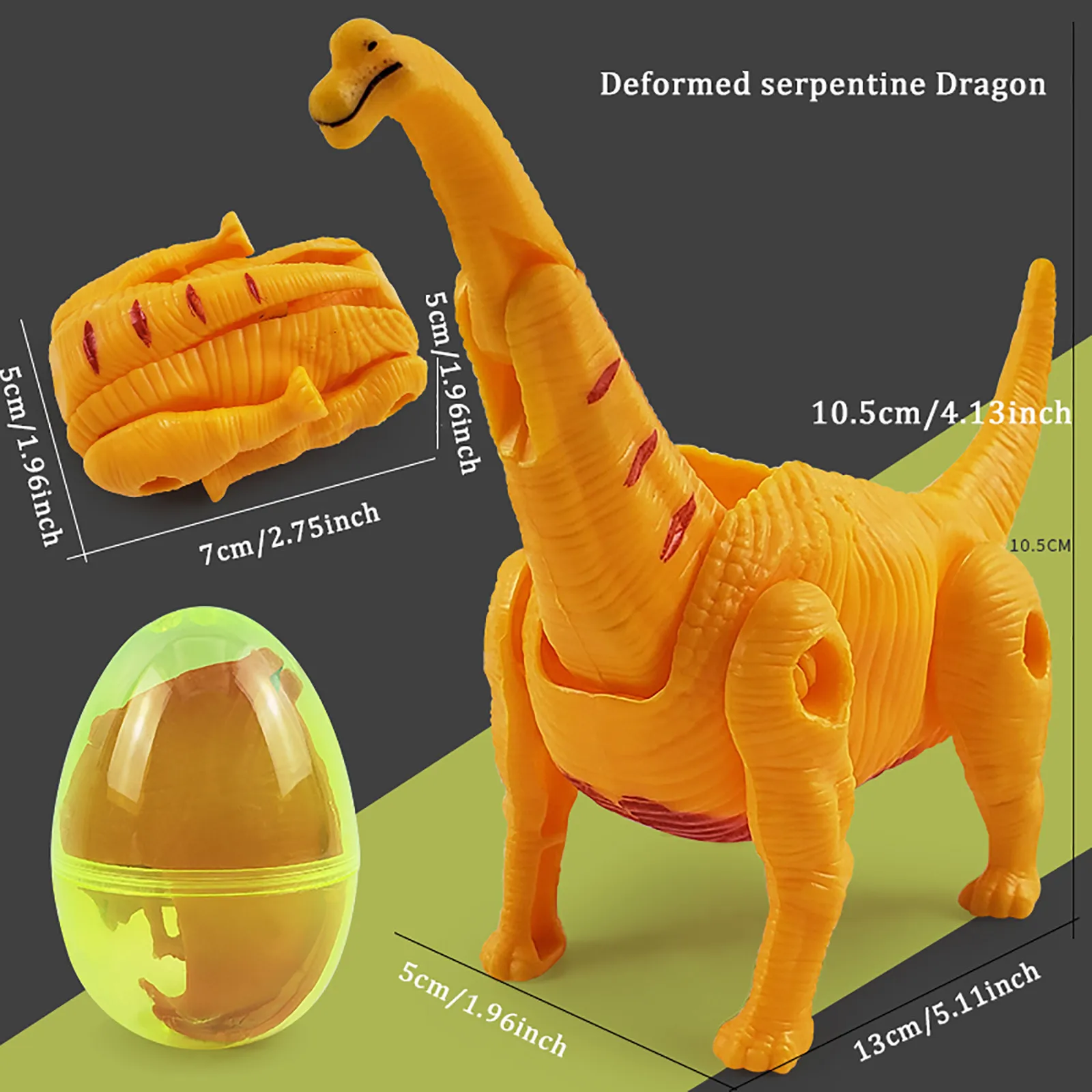 

4pc Magic Eggs that Hat-ch Dinosaurs Toy for Kids Deformation dinosaur eggs Children Doll Toys For Kid Girl Boy Birthday Gift