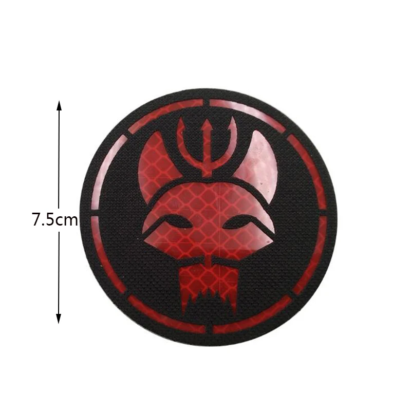 Новый 3Д вышитый Американский треножник с головой кошки ИК значок армейская