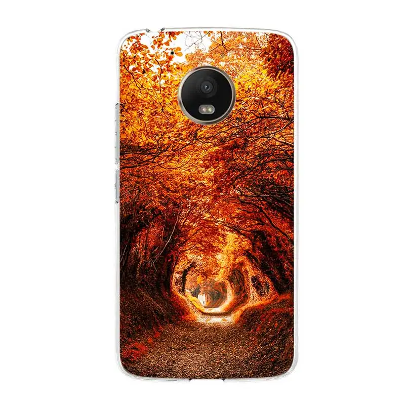 

Leaves Maples Phone Case For Motorola G9 Plus G7 Play G8 Power Lite Soft Silicone Cases For Moto G5 G5S G6 E5 G9 Play Back Cover