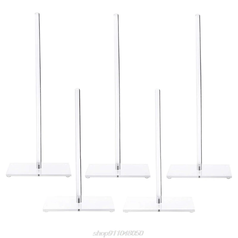 5 шт акриловые подставки для десертов Дисплей прозрачный бублики держатель