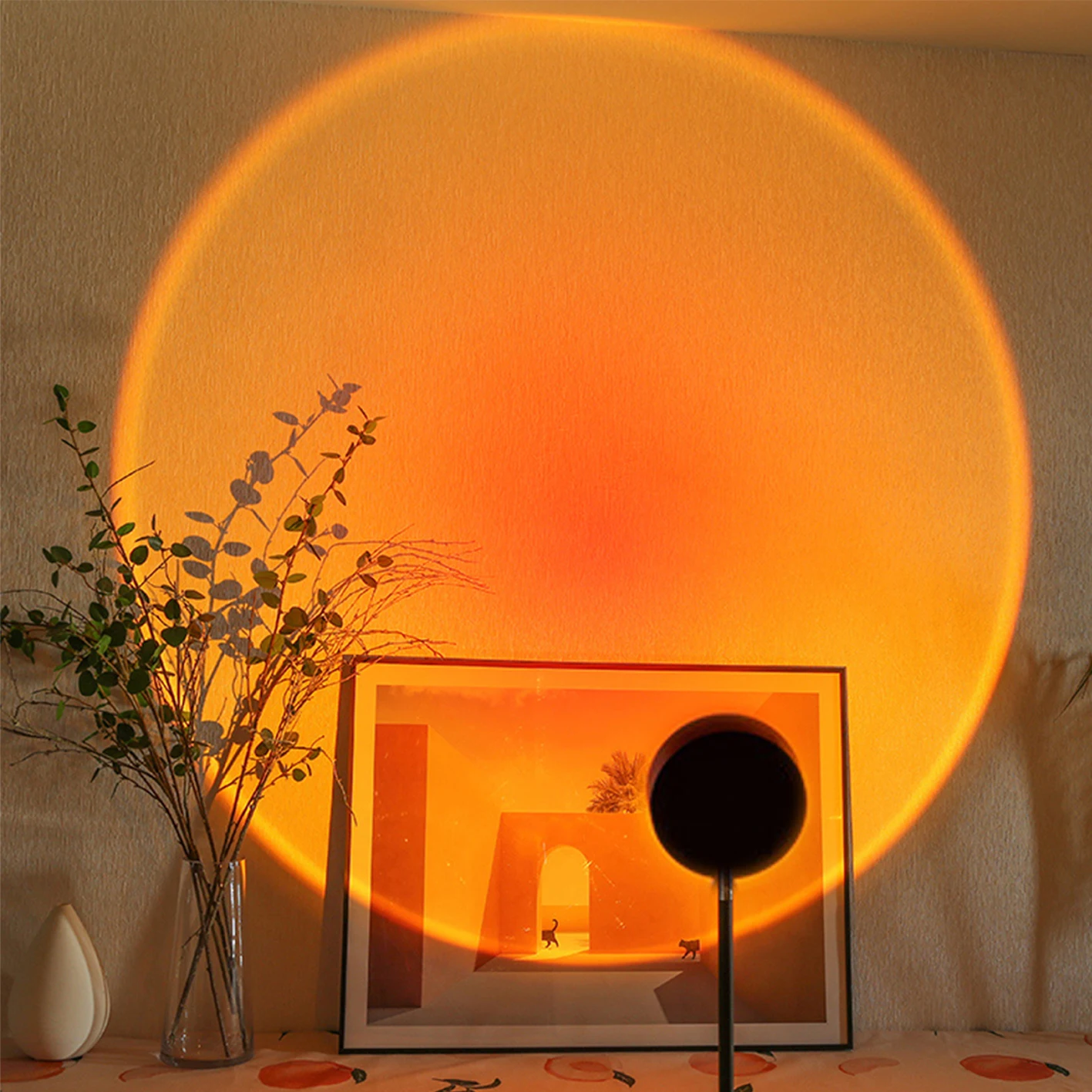 

Sunset Projector Sunset projection lamp light Led Night Light Desk Lamp for Bedroom Bar Coffee Store Wall Decoration Lighting