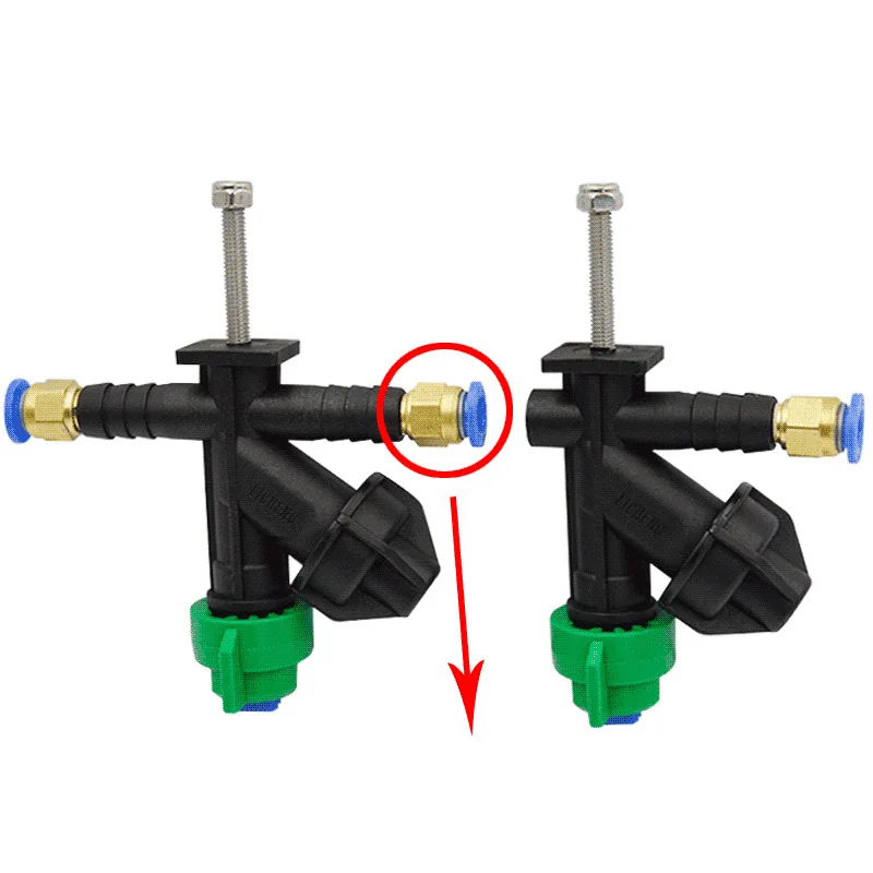 

Agricultural sprayer with nozzle screw, fixed external water sprayer, plant protection machine sprayer, agricultural nozzle