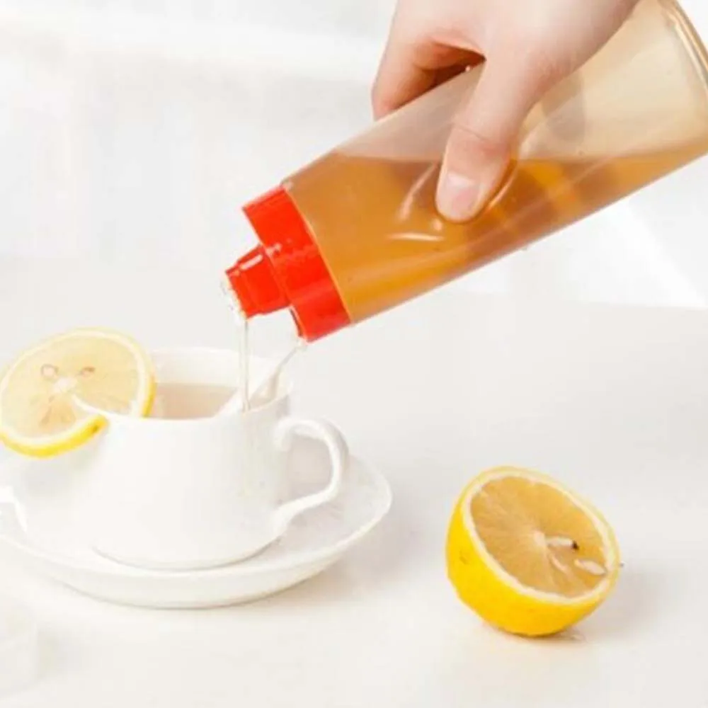 300 мл 4 отверстия пластиковые салатные горчицы кухонные аксессуары для