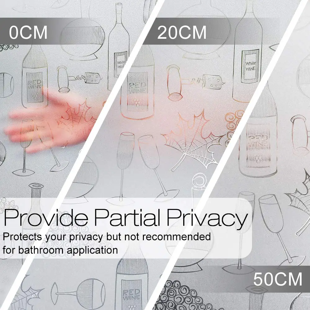 Матовая оконная 3d-пленка для конфиденциальности виниловая матовая
