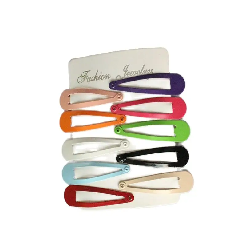 10 шт./лот милые красочные простые в форме капли сделай сам Аксессуары для волос