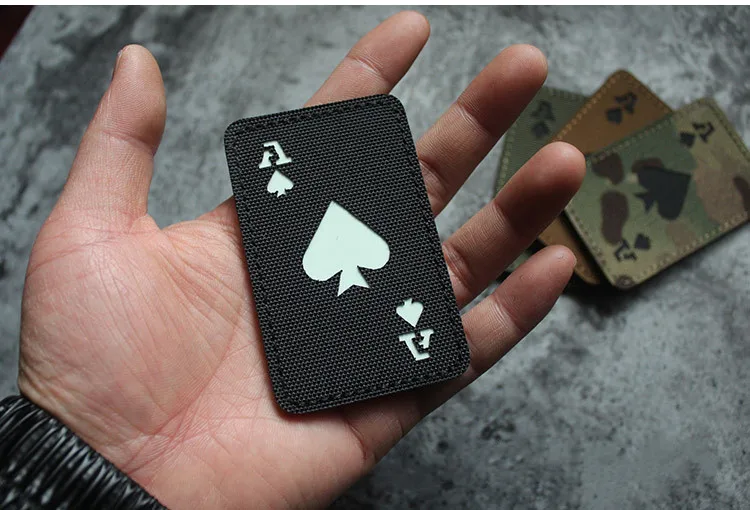 Новые товары светящиеся лопаты нашивка АСА воины выигрышная тактика военная