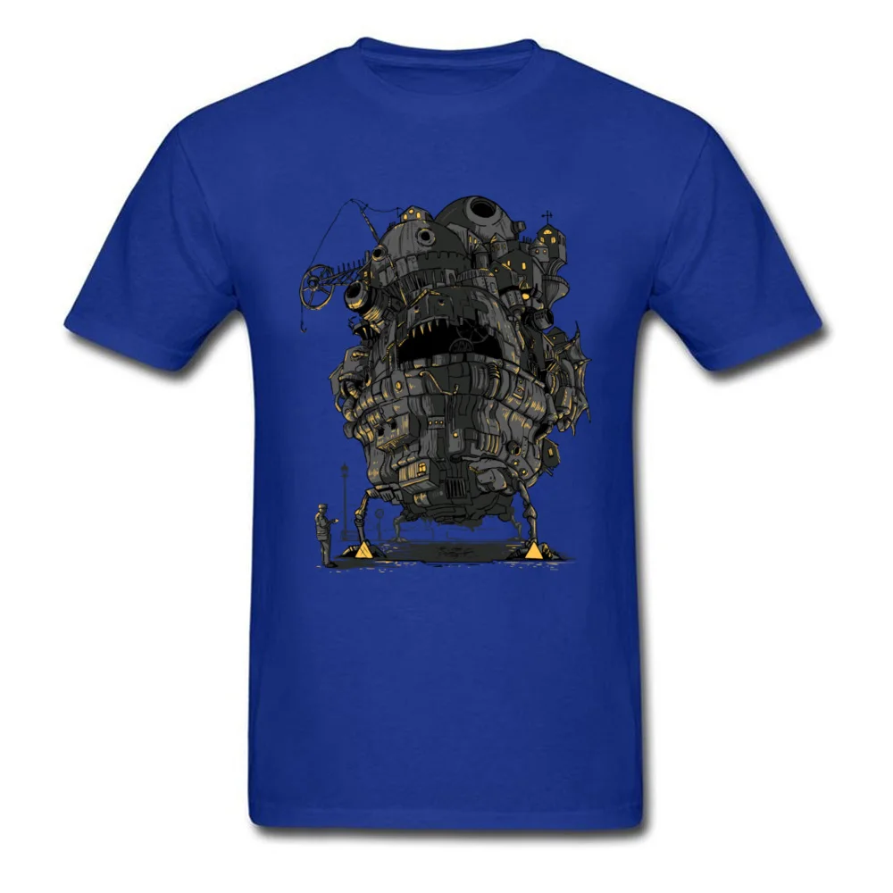 Для Мужчин's футболки Хоула зажатый замок Верхняя одежда футболка с рисунком из