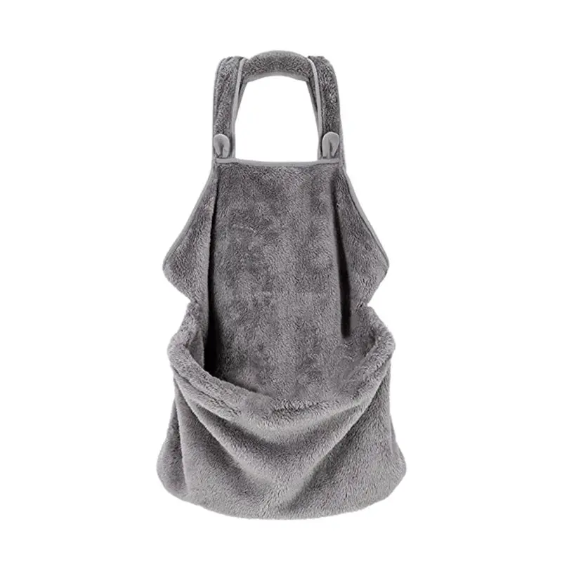 Фартук переноска для кошек бархатный нагрудный фартук домашних животных с