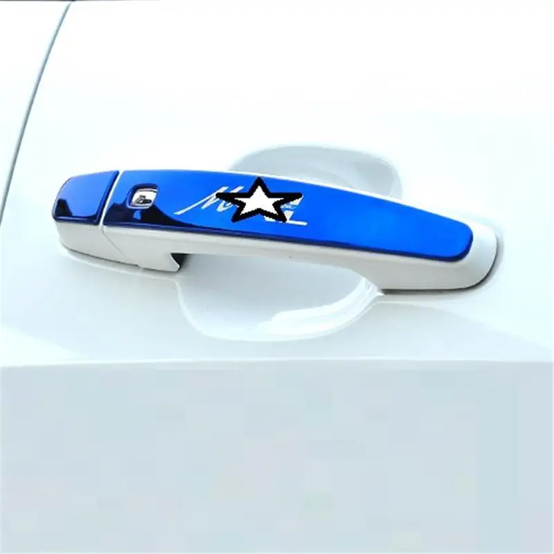 Автомобильная декоративная хромированная дверная ручка аксессуары для