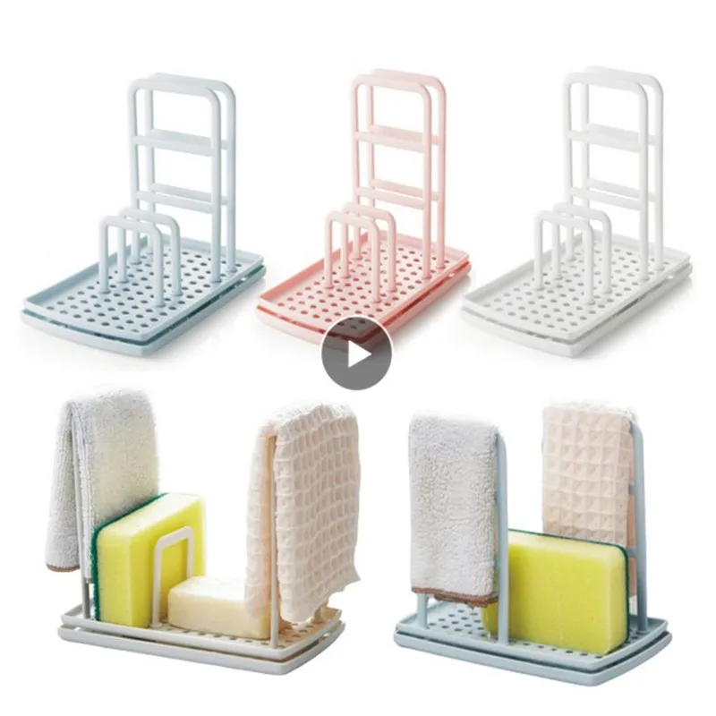 Ящик для хранения Кухня Органайзер блюдо ткани дренажная стойка чистый