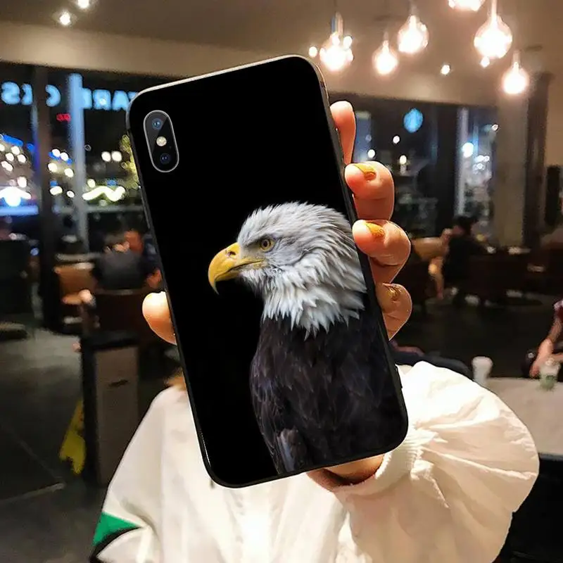

Eagle Bird cool animal king of the sky high quality Phone Case funda for iPhone 11 12 pro XS MAX 8 7 6 6S Plus X 5S SE 2020 XR