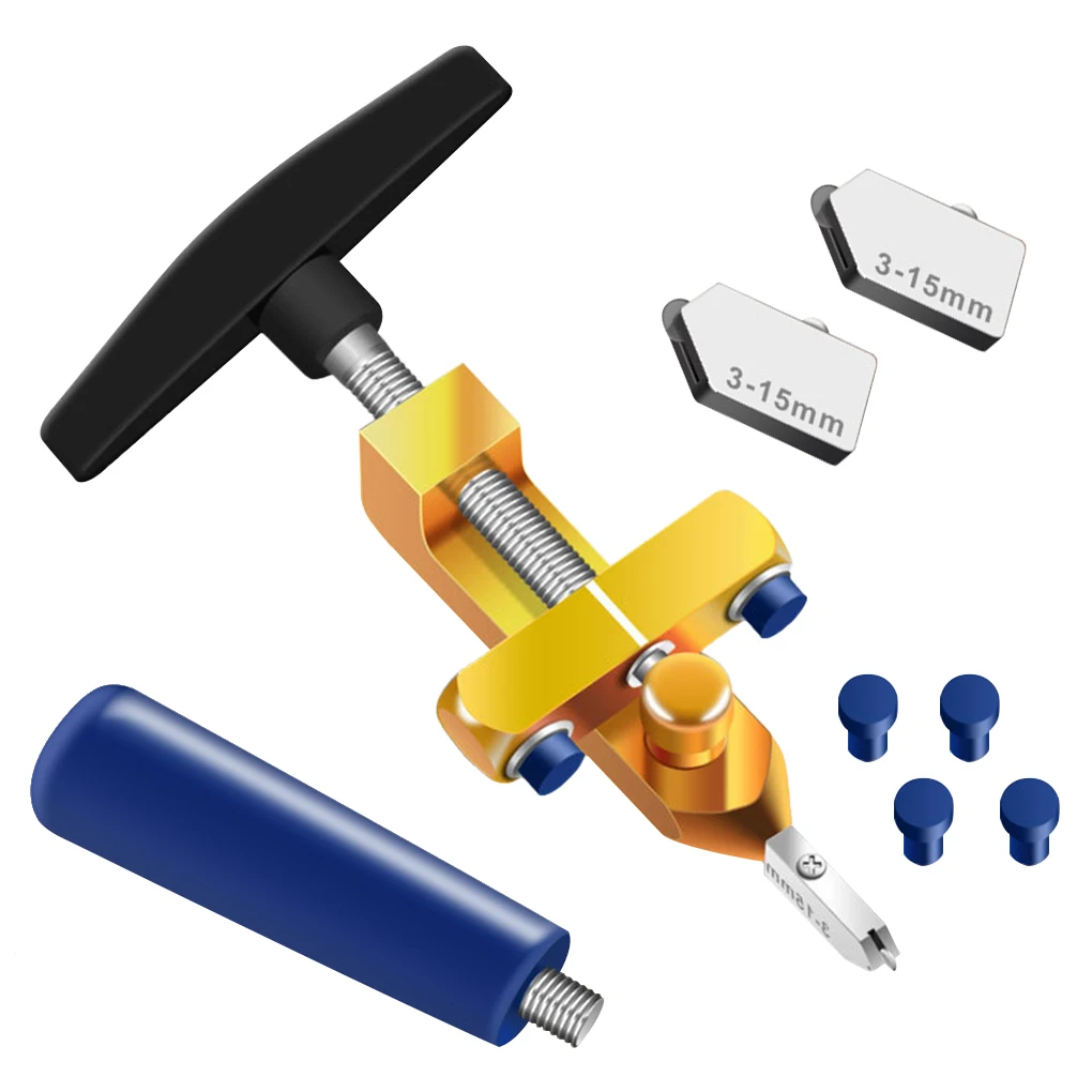 2 In 1 Professional Easy Glide Glass Tile Cutter Aluminum Alloy Glass Cutter For Tiling Glass Mirror Cutting Tool