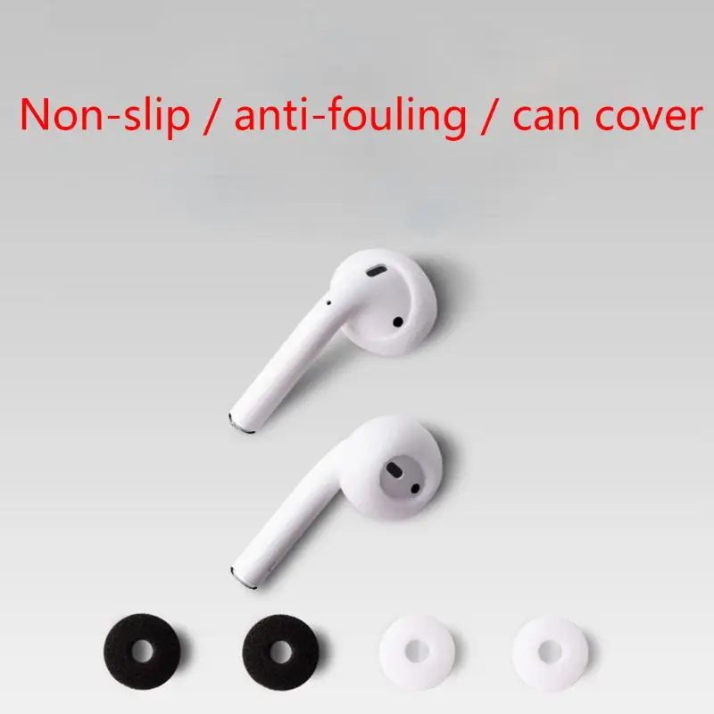 6 пар сменный мягкий пенопластовый чехол для наушников Противоскользящий