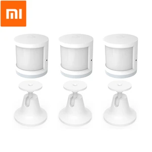 Оригинальный инфракрасный датчик движения Xiaomi, датчик человеческого тела, устройства домашней безопасности, Bluetooth-совместимое приложение для управления через приложение Mi Home