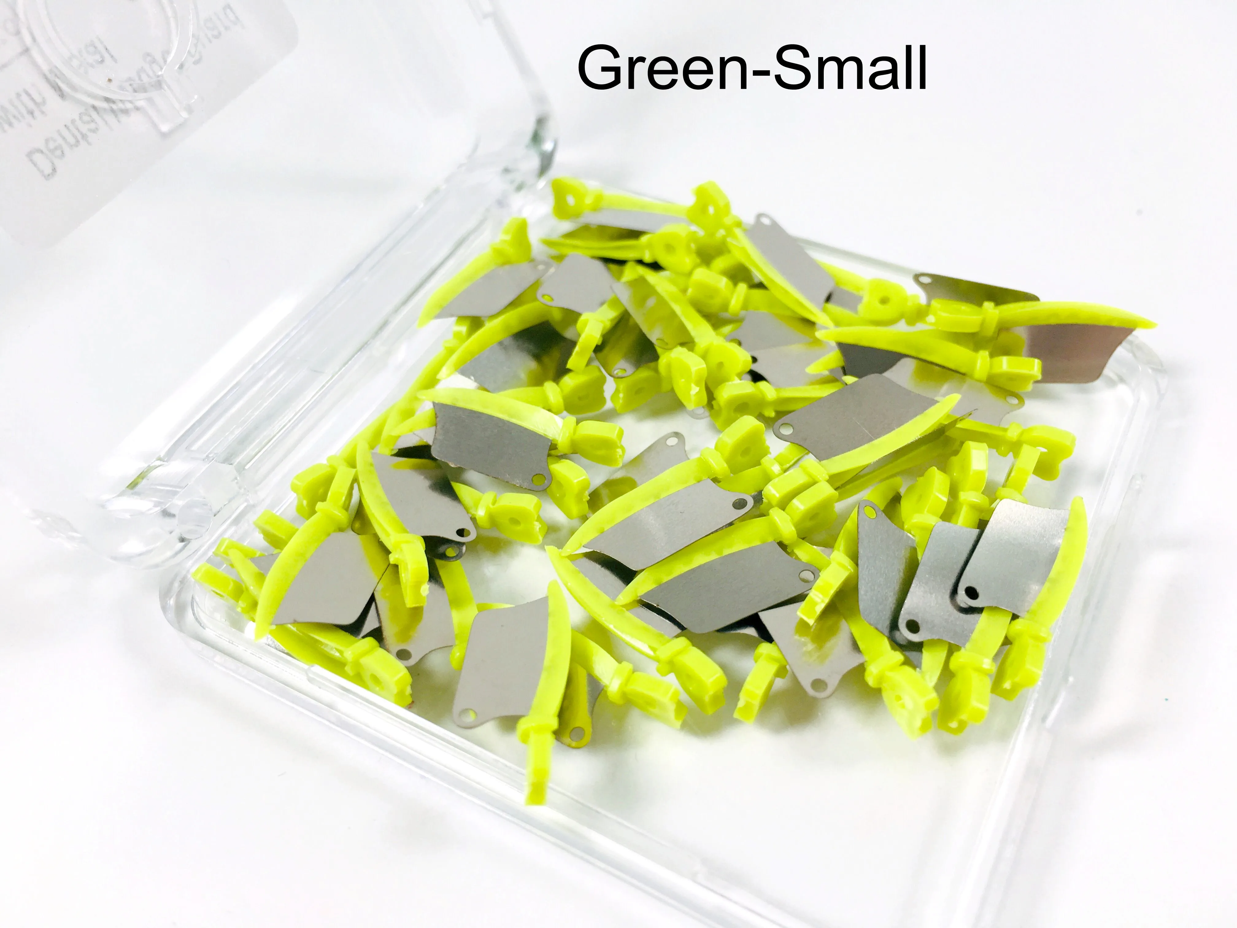 

Dental Fender Interproximal Tooth Guard Protects Gingiva Wedges Green Small Autoclave 134