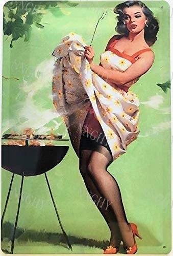 Винтажный постер для девочек в стиле Ретро | Дом и сад