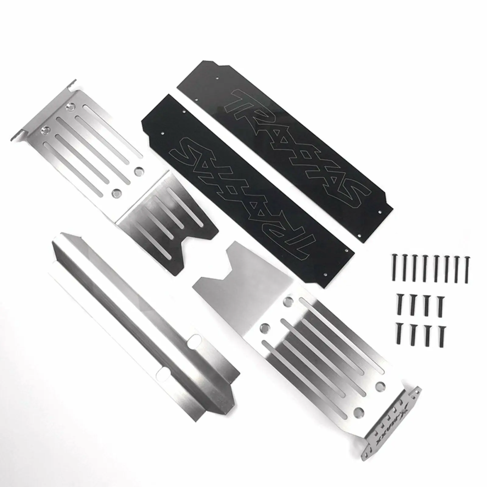 Защита шасси противоскользящая пластина для TRAXXAS X-Maxx Xmaxx 6s 8s запчасти